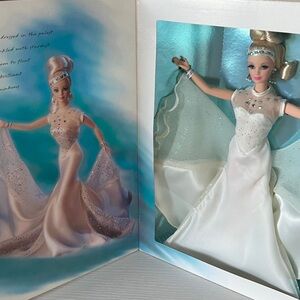 Elegant White Classique Barbie Doll in Display Box